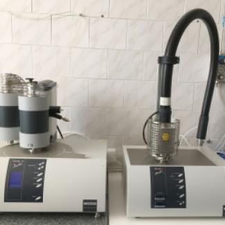 TGA-MS Netzsch STA449 F1 Jupiter + Netzsch QMS 403 C Aelos